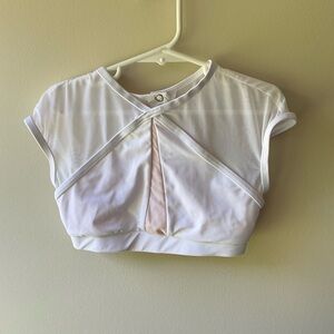 Balera Illusion Mesh Crop Top